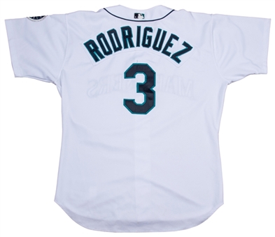 2000 Alex Rodriguez Game Used Seattle Mariners Home Jersey (Mill Creek COA)